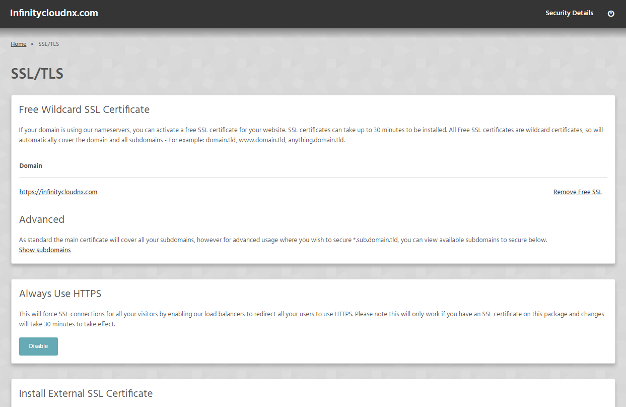 Infinity Cloudnx | Unlimited Hosting